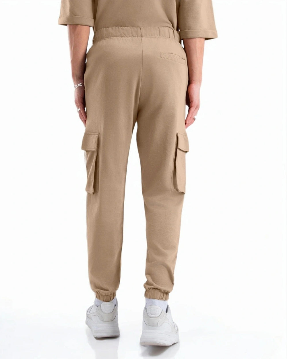 Men's Brown Oversized Cargo Joggers (Copy)